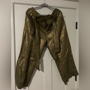 Gold Ralph Lauren Pants